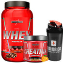 Kit Nutri Whey Pote 900g + Creatina CarboFuel 300g + Coqueteleira