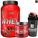 Kit Nutri Whey Pote 900g + Creatina CarboFuel 300g + Coqueteleira