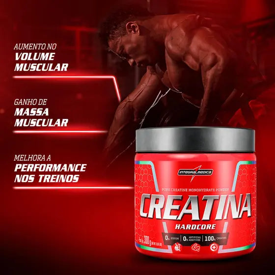 Creatina Monohidratada Carbo Fuel 300g Integralmedica