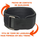 Cinto Agachamento Cinturão Musculação Regulável Cross Treino