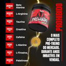 Pré Treino Prohibido 180g Com Fórmula Avançada