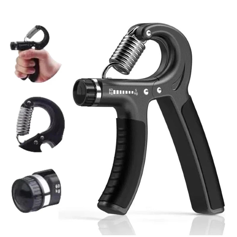 Hand Grip Flexor De Punho Com Mola Ajustável Para Antebraço Exercício