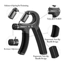 Hand Grip Flexor De Punho Com Mola Ajustável Para Antebraço Exercício