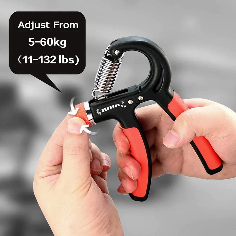 Hand Grip Flexor De Punho Com Mola Ajustável Para Antebraço Exercício