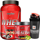 Kit Nutri Whey Pote 900g + Creatina CarboFuel 300g + Coqueteleira