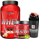 Kit Nutri Whey Pote 900g + Creatina CarboFuel 300g + Coqueteleira