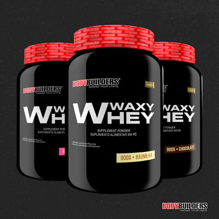 Kit Waxy Whey Protein 900g + ZMA Drol 120 Cápsulas + Creatine 100g + Coqueteleira – Bodybuilders