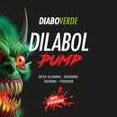 Dilabol Pump Pré Treino Pote 300g Sabor Cereja Ice Diabo Verde - FTW