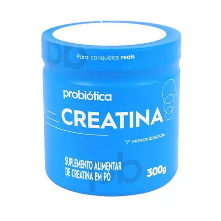 Creatina Pura Monohidratada Pote 300g Nova Embalagem - ProbióticaCreatina Pura Monohidratada Pote 300g Nova Embalagem - Probiótica