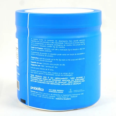 Creatina Pura Monohidratada Pote 300g Nova Embalagem - ProbióticaCreatina Pura Monohidratada Pote 300g Nova Embalagem - Probiótica
