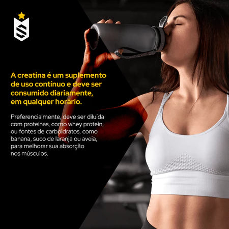 Creatina Monohidratada 150g - 100% Pura Importada - Soldiers Nutrition