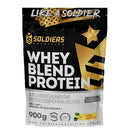 Whey Blend Protein Concentrado e Isolado - 900g - Soldiers Nutrition