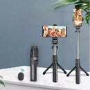 Bastão de Selfie Bluetooth Retrátil suporte tripé para celular