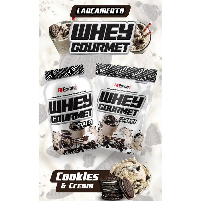 Whey Protein Gourmet Refil FN Forbis 900g