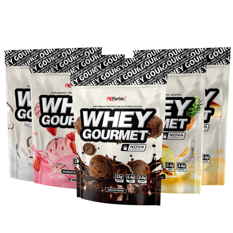 Whey Protein Gourmet Refil FN Forbis 900g