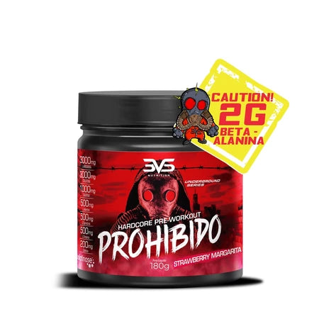 Pré Treino Prohibido 180g Com Fórmula Avançada