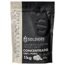Whey Protein Concentrado 1kg - 100% Importado - Soldiers Nutrition