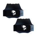 Luva Academia Treino Musculação Preto Caveira - Dark Lab