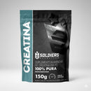 Creatina Monohidratada 150g - 100% Pura Importada - Soldiers Nutrition
