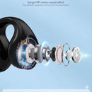 Fone De Ouvido Sem Fio À Prova D'água Com Microfon