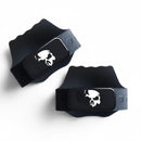 Luva Academia Treino Musculação Preto Caveira - Dark Lab